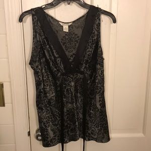 White House Black Market silk blouse